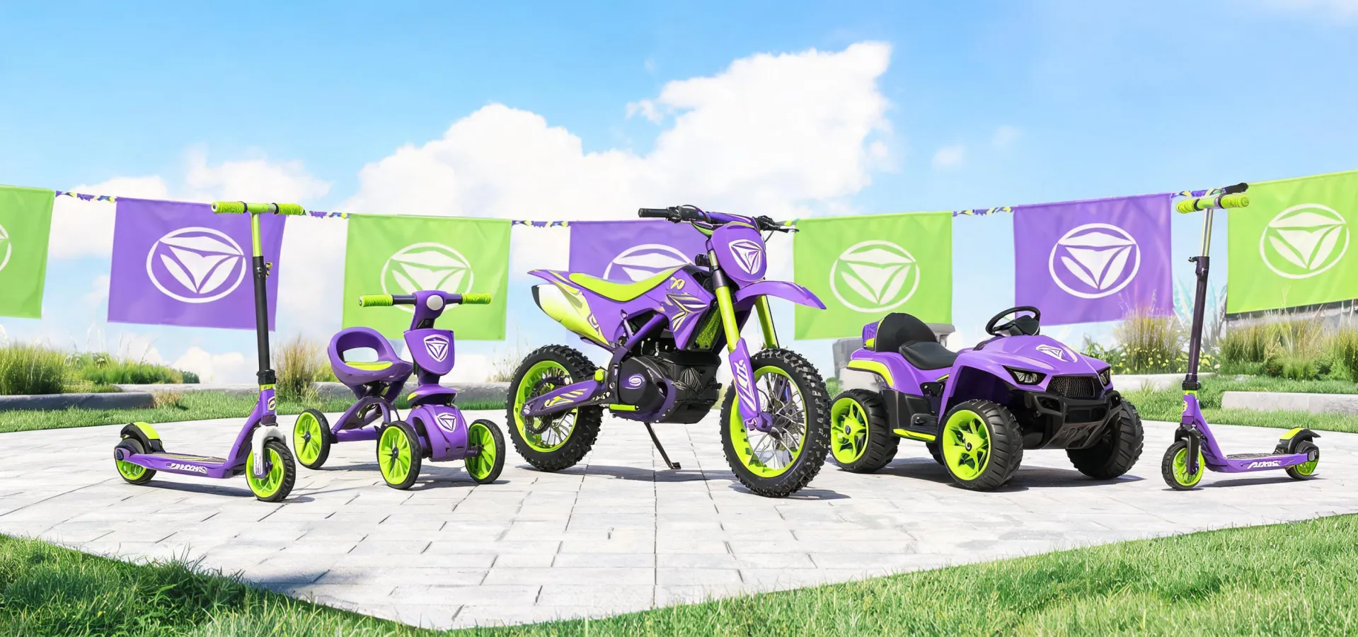 Razor ride-on family collection